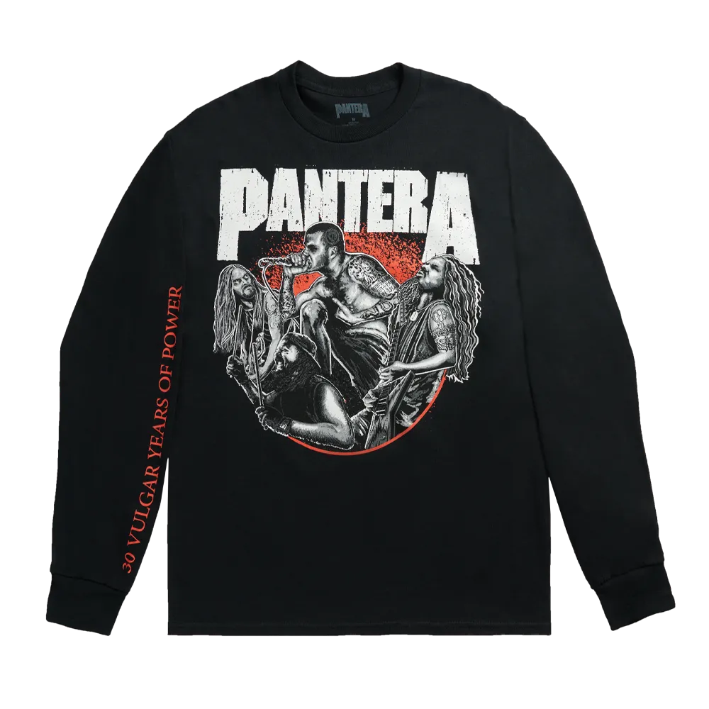 30 Vulgar Years Band Illustration Long Sleeve Shirt