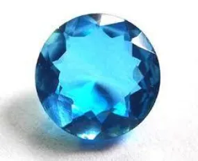 6MM ROUND BLUE TOPAZ   LOOSE GEMSTONE