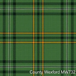 8 Yard Hand Made Kilt - Irish County Tartans