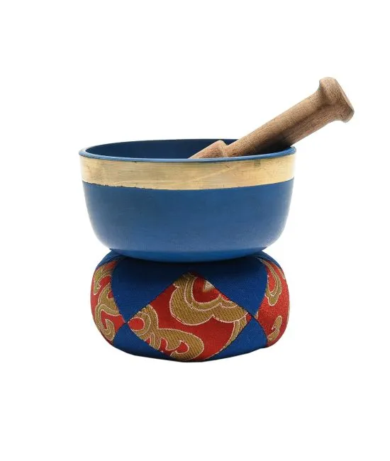 9 CM Singing Bowl Blue Set