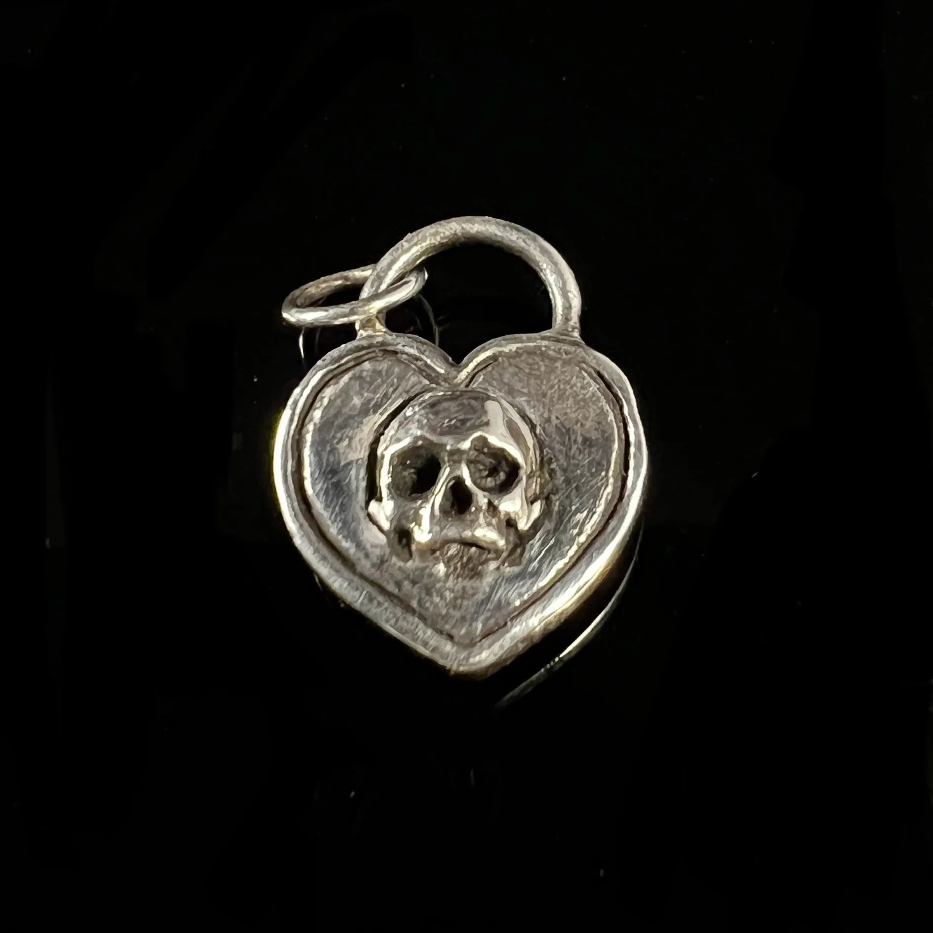 925 Valentine's Love Skull