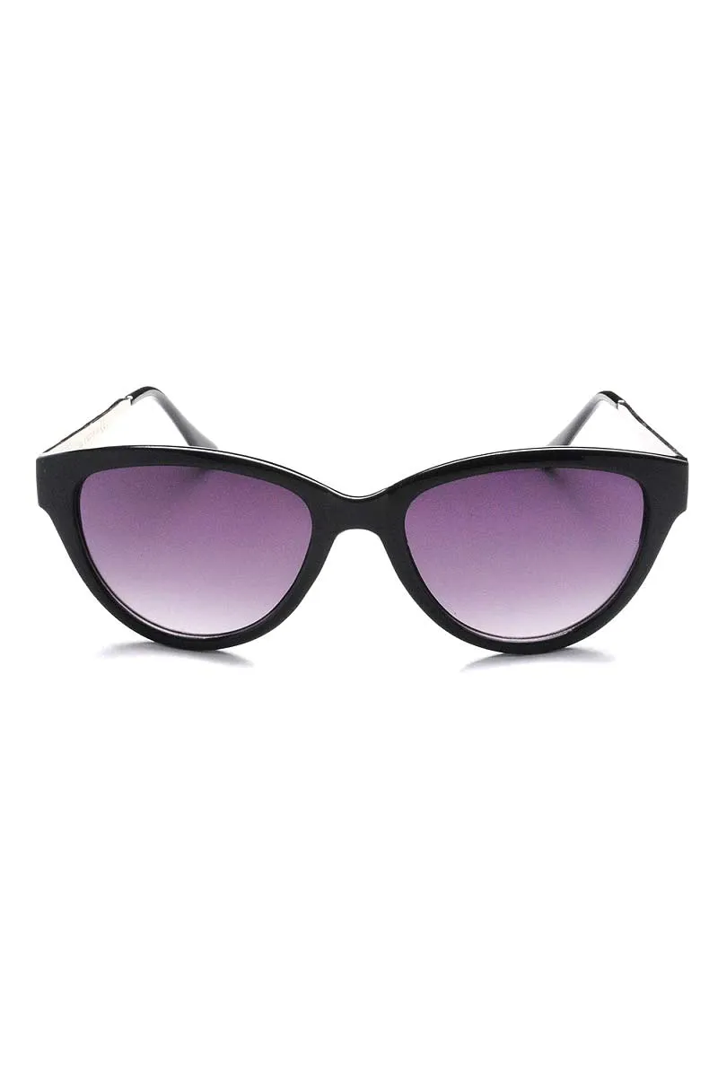 9271 Sun | Black w/ Silver | Solbrille fra Sunny Side Up