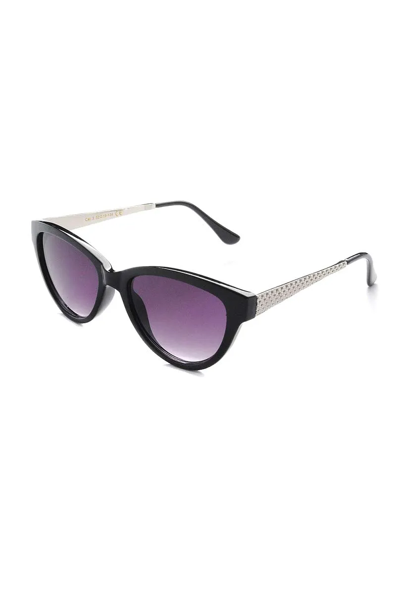 9271 Sun | Black w/ Silver | Solbrille fra Sunny Side Up