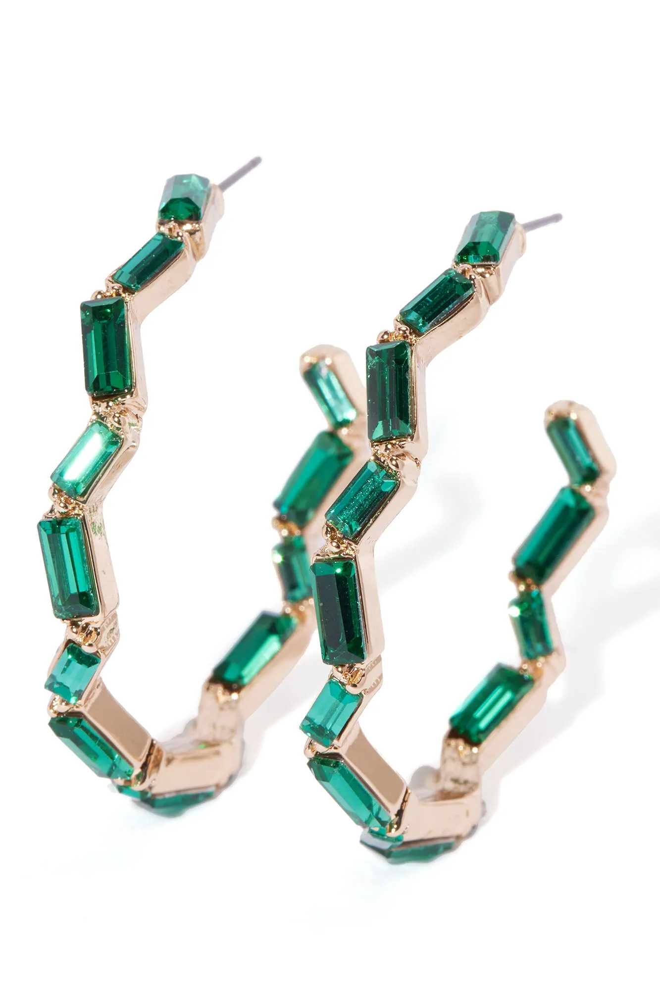 A Little Envious Earrings - Green