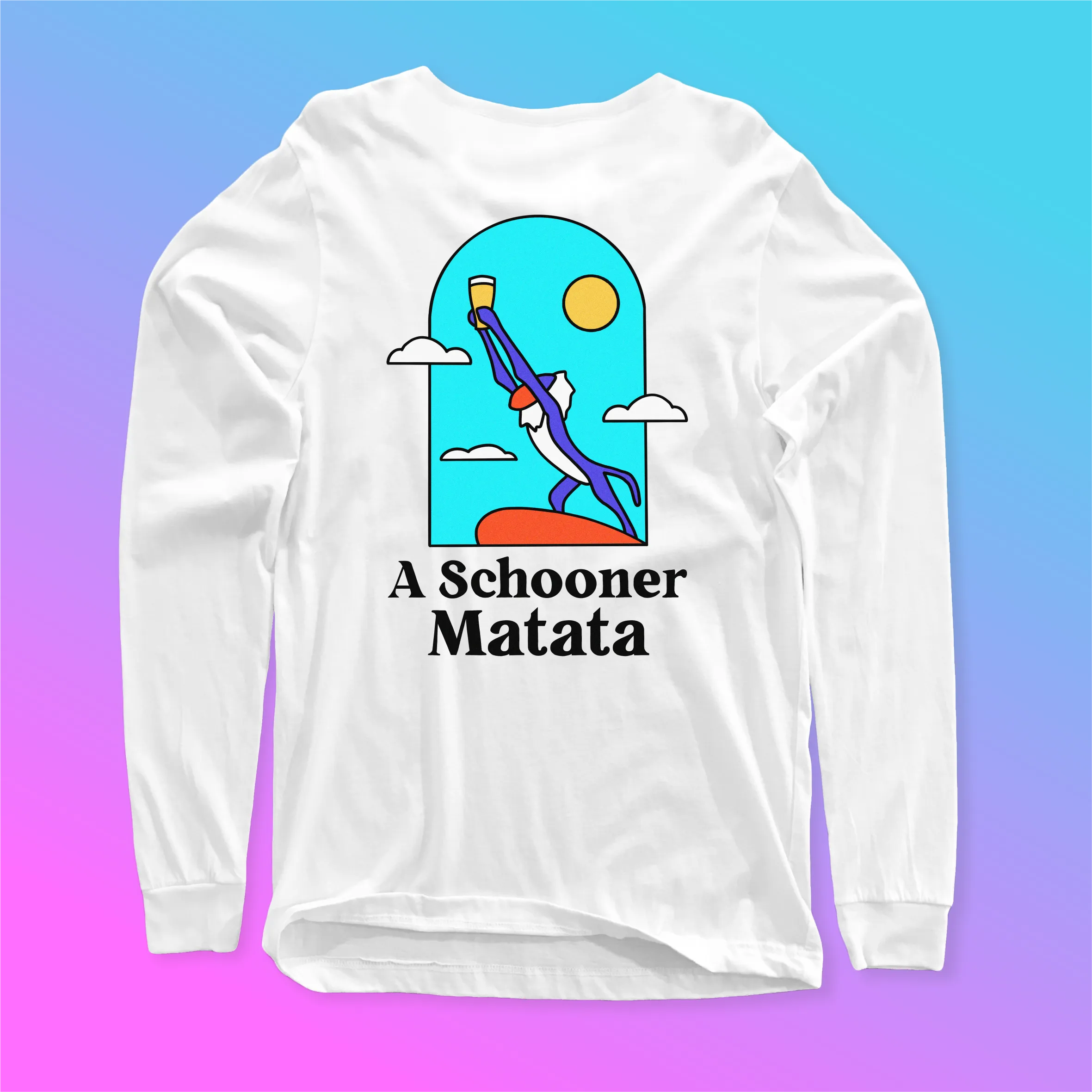 A SHOONER MATATA: LS FRONT & BACK