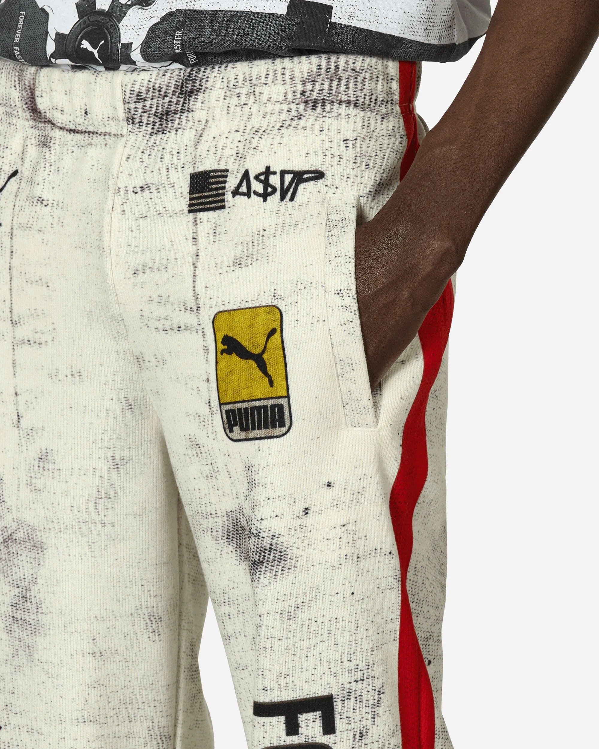 A$AP Rocky Sweatpants Warm White