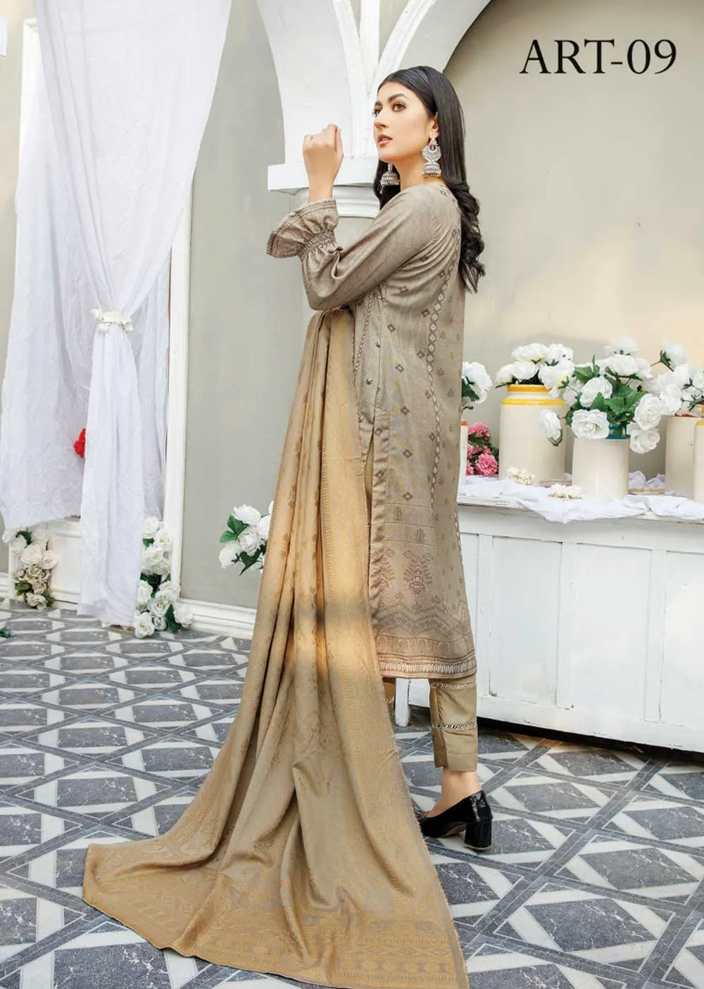 ABS-R-09 - Readymade - Haniya By Abisha Vol 53 2023