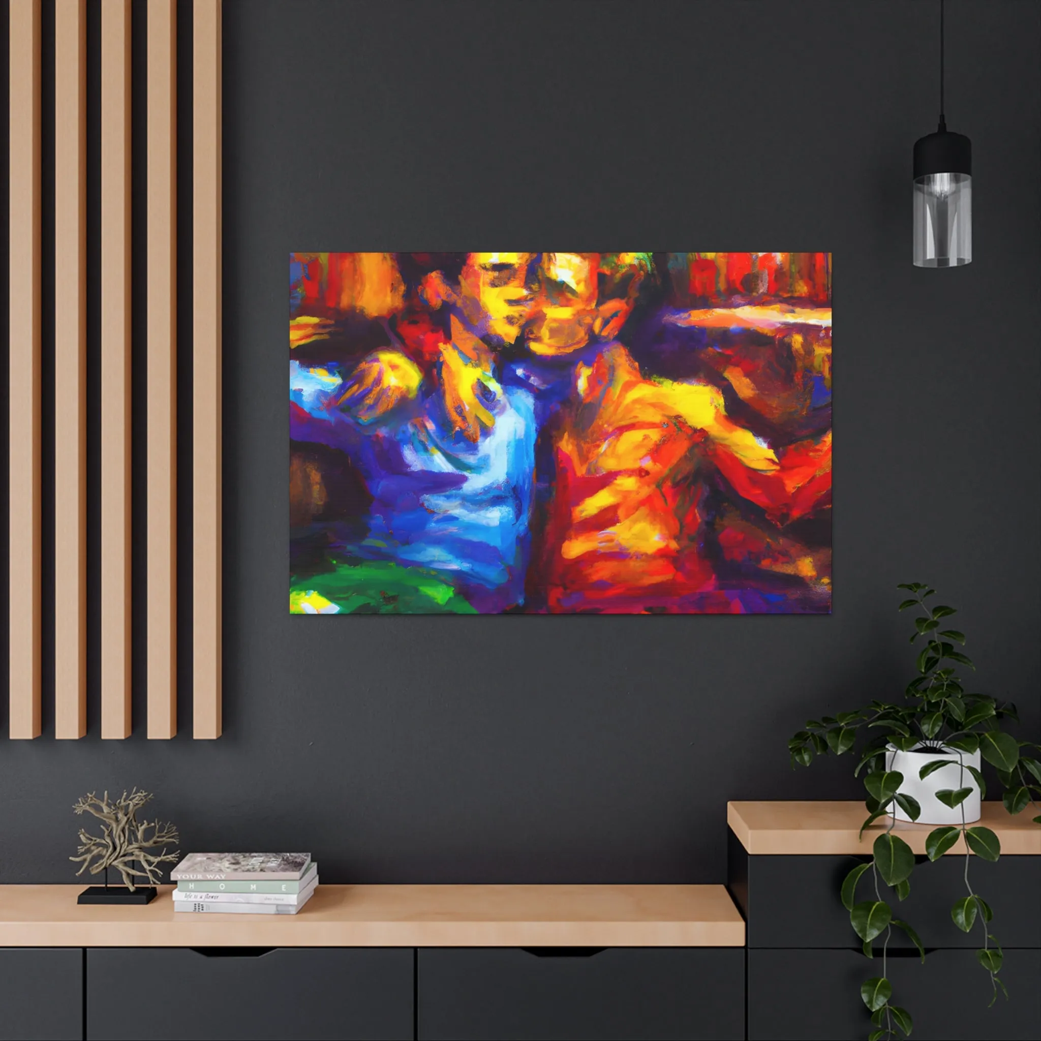 Ace - Gay Love Canvas Art