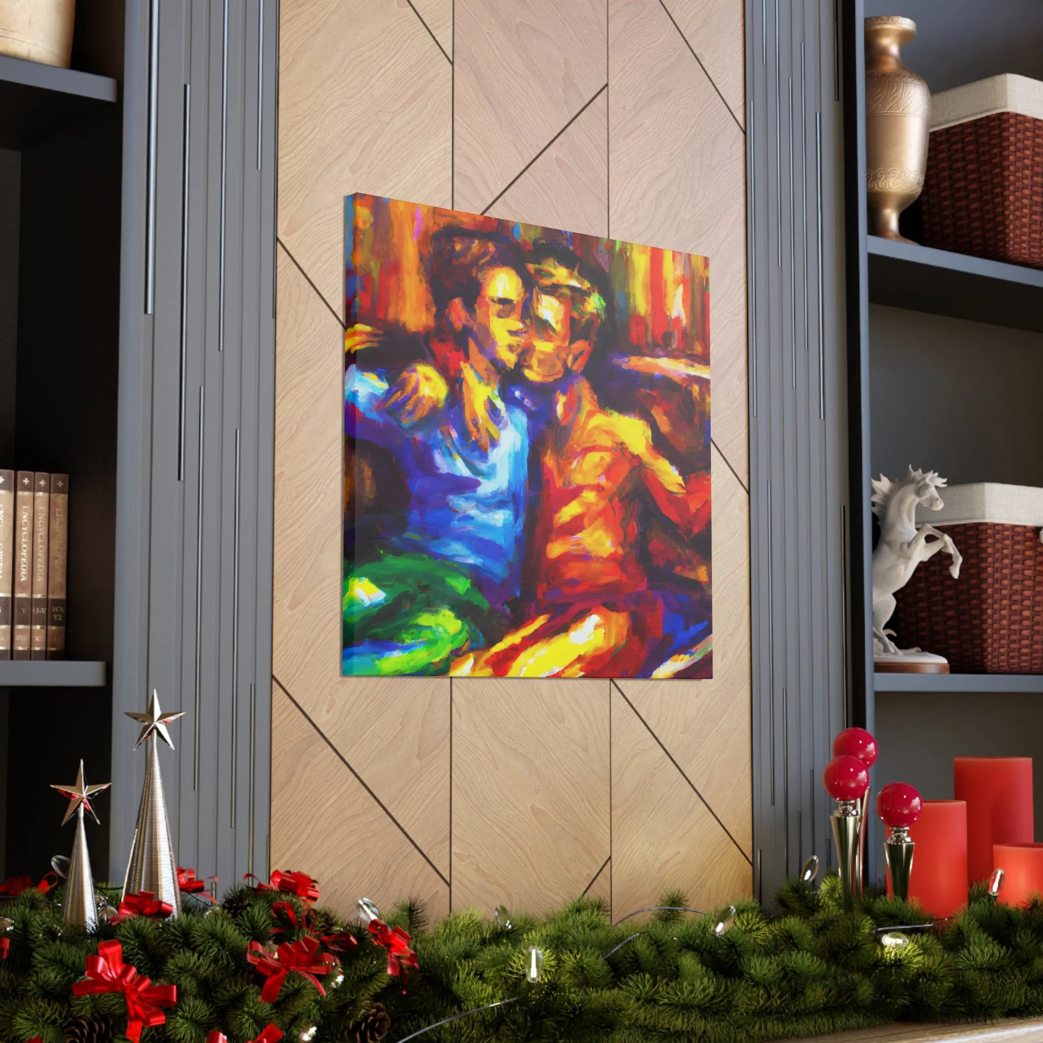 Ace - Gay Love Canvas Art