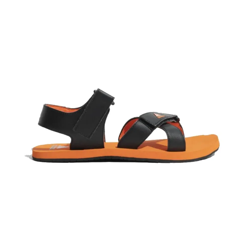 Adidas Men's Hengat M Sandal (Core Black/Semi Impact Orange)