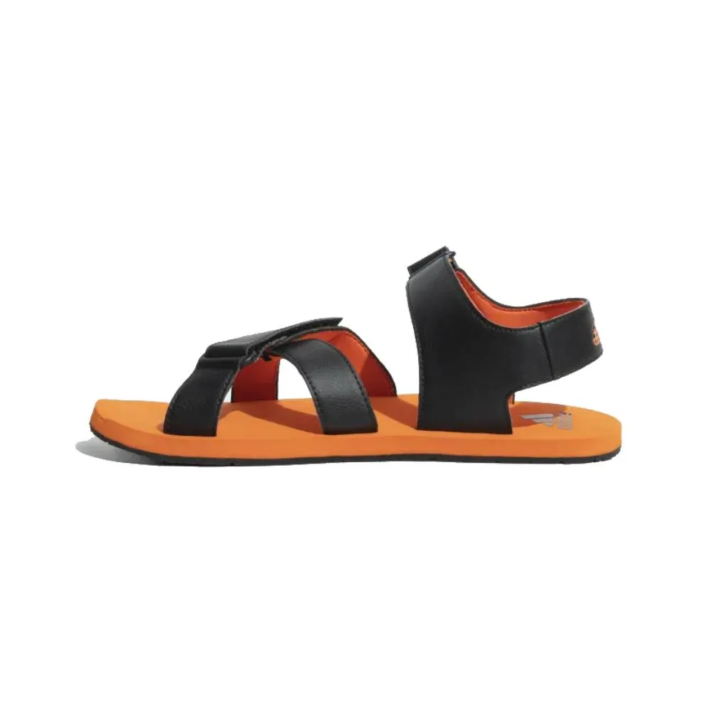 Adidas Men's Hengat M Sandal (Core Black/Semi Impact Orange)