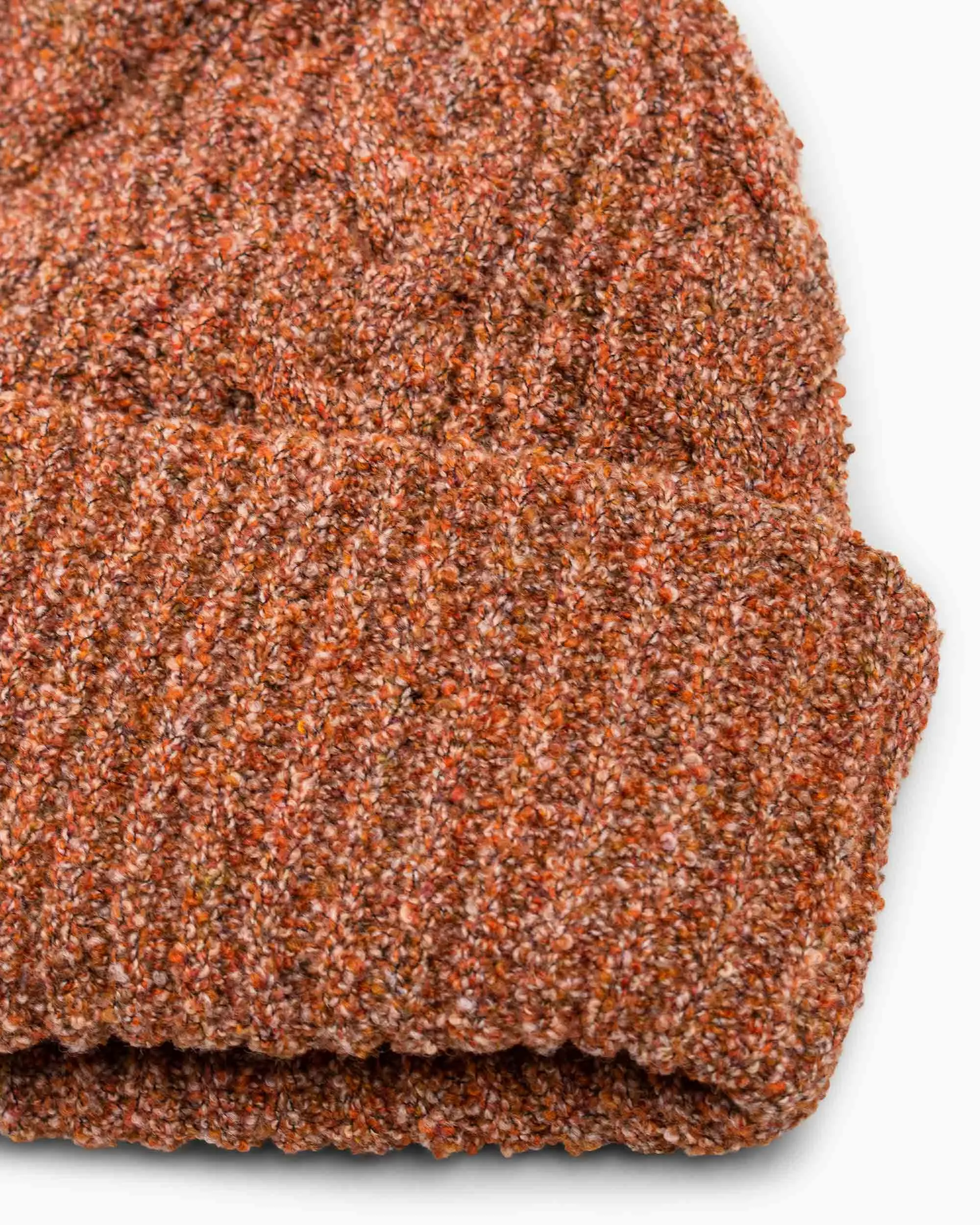 Adsum Cable Knit Beanie Orange Combo