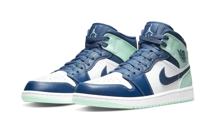 Air Jordan 1 Mid Mystic Navy Mint Foam