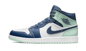 Air Jordan 1 Mid Mystic Navy Mint Foam