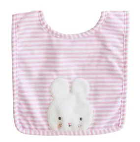 Alimrose - Baby Bunny Bib Pink