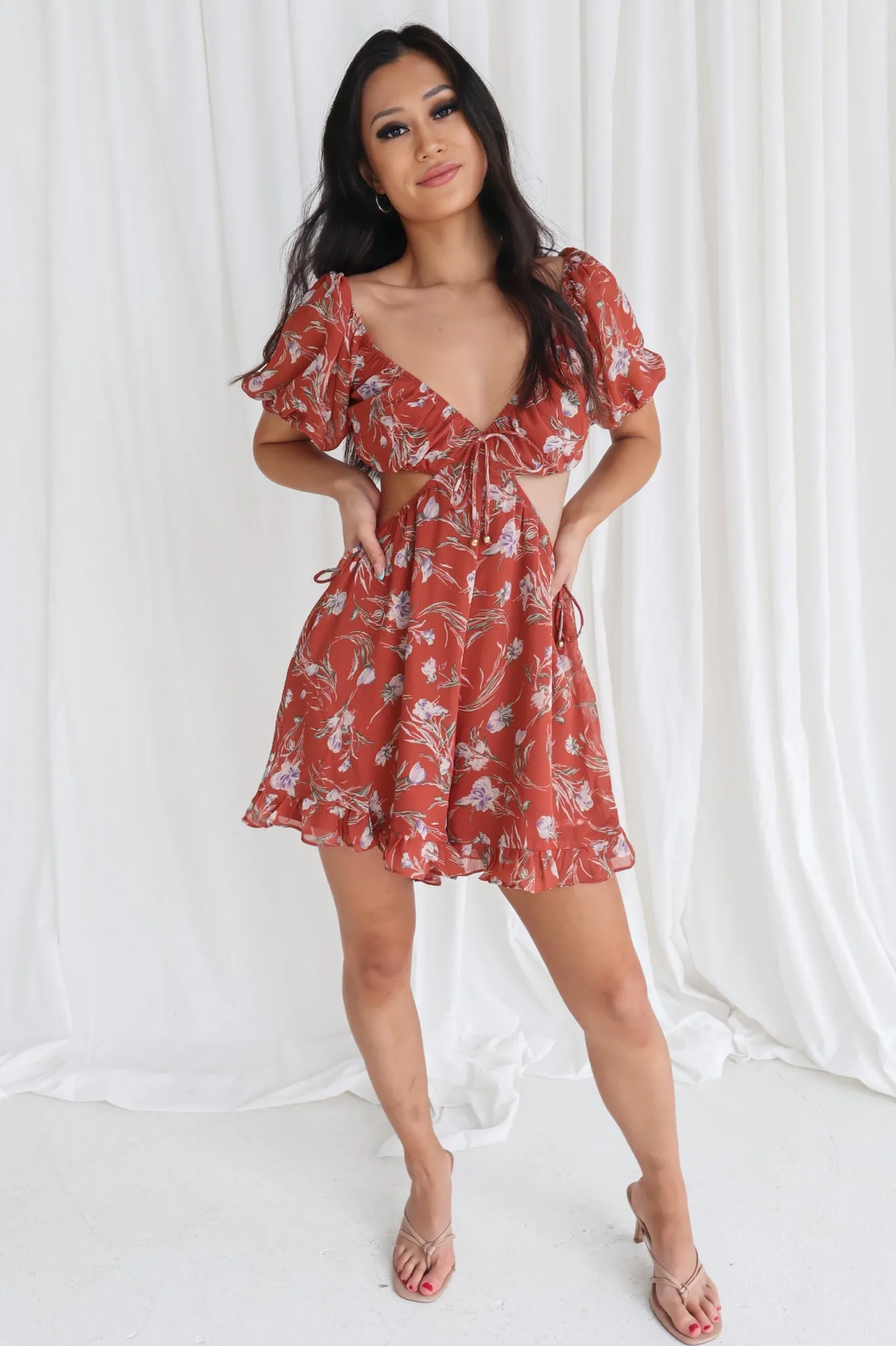 Annie Playsuit - Rose Floral