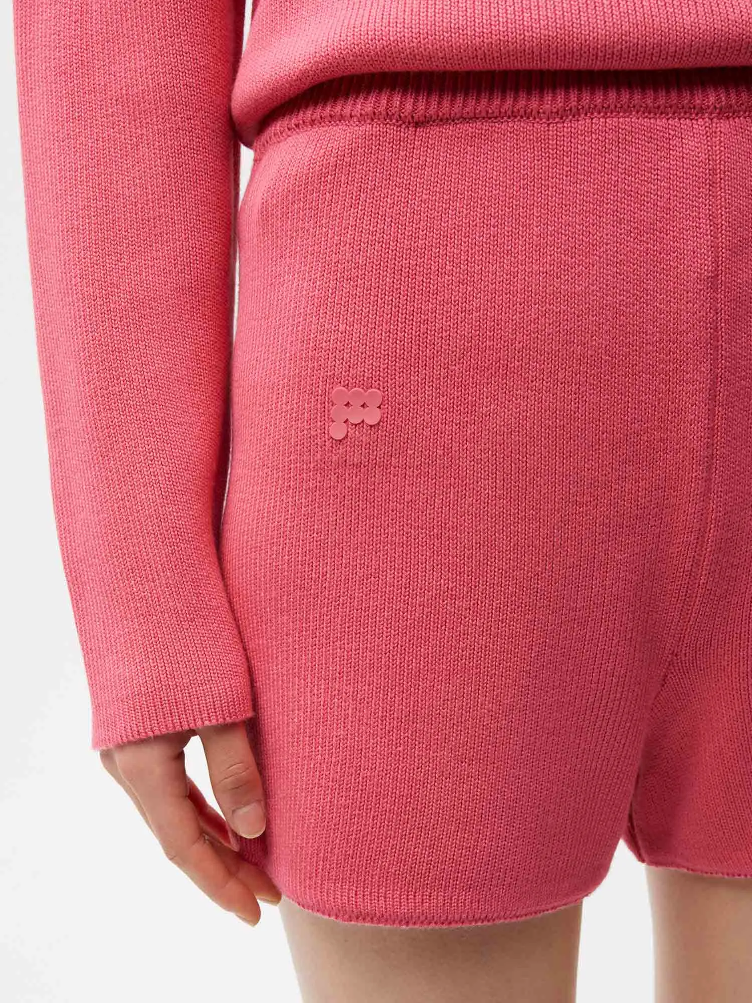 Archive Knit Shorts—lotus pink