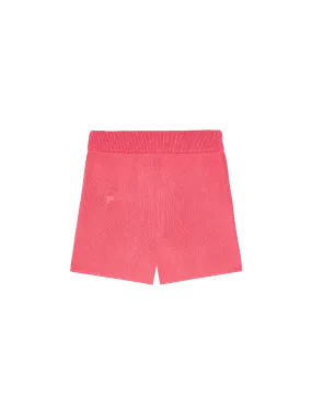 Archive Knit Shorts—lotus pink