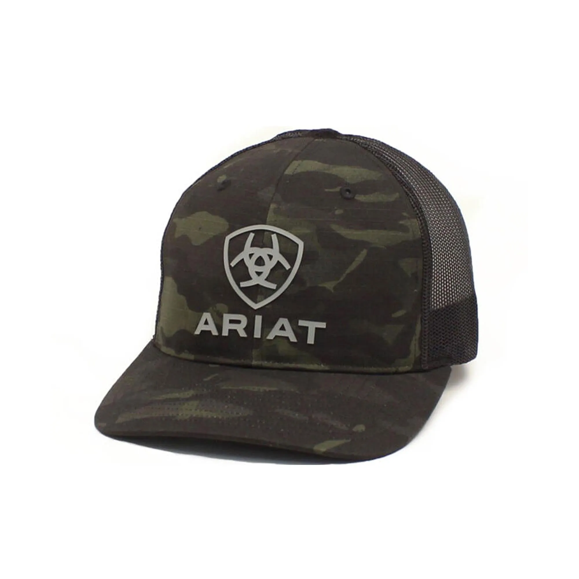 Ariat Cap Mesh Snap Back Black Camo