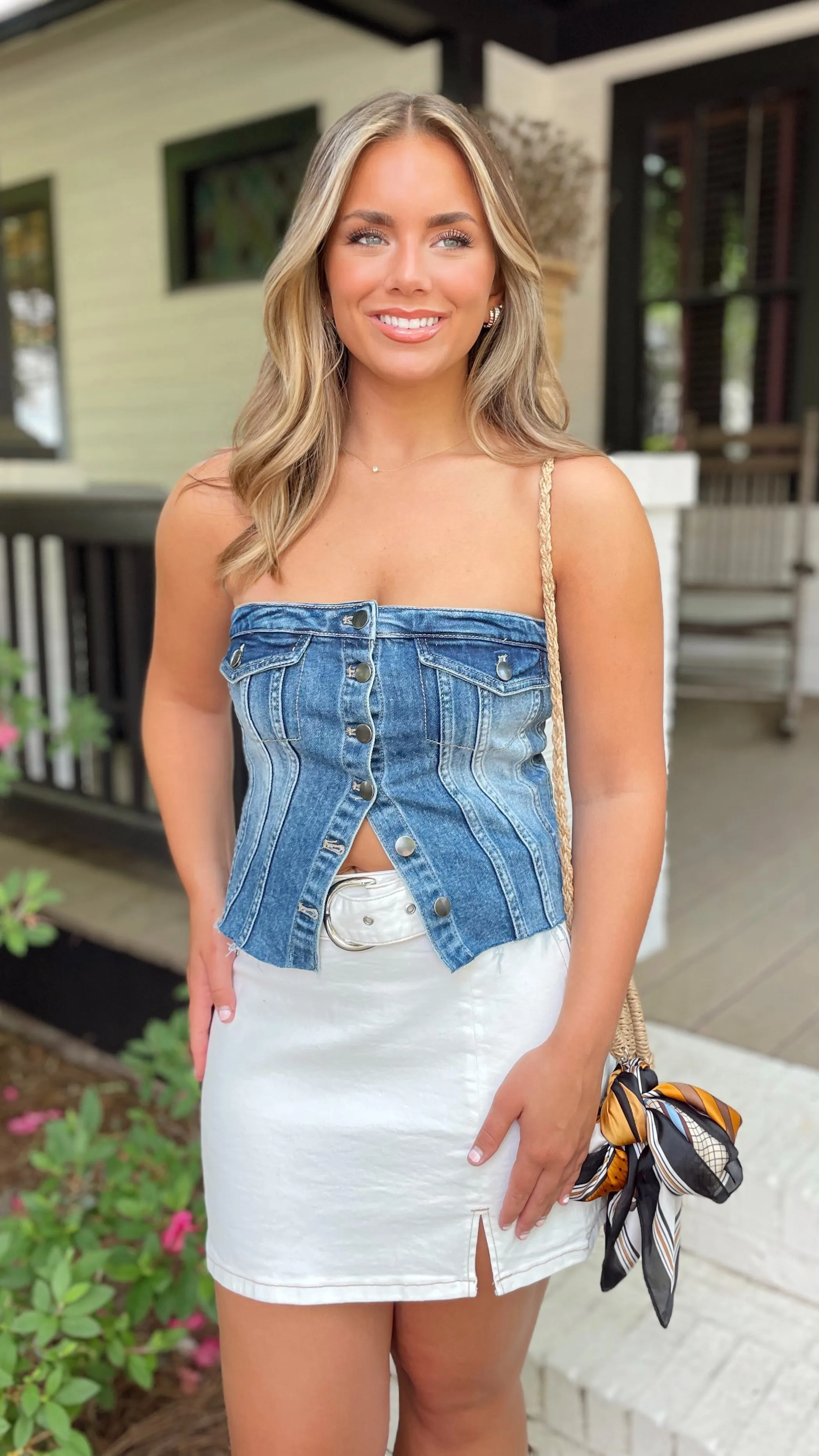 Arizona Denim Top