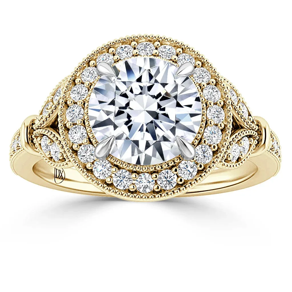 Audrey - 18ct Yellow Gold - Round