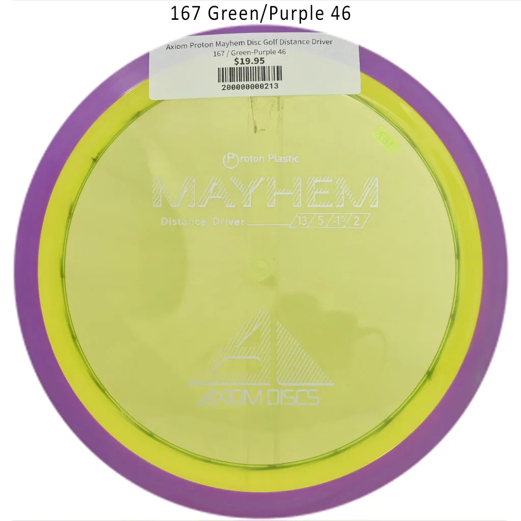 Axiom Proton Mayhem Disc Golf Distance Driver*