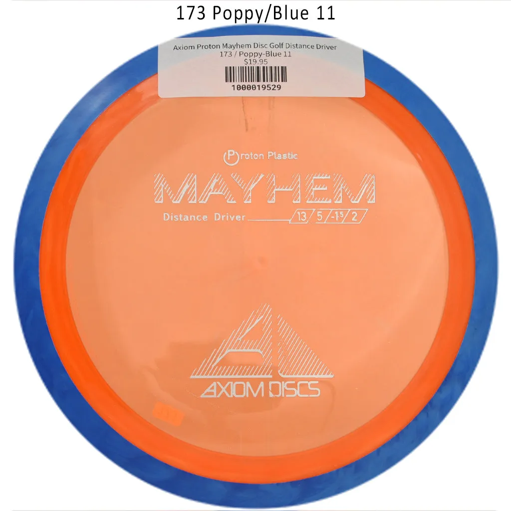 Axiom Proton Mayhem Disc Golf Distance Driver*