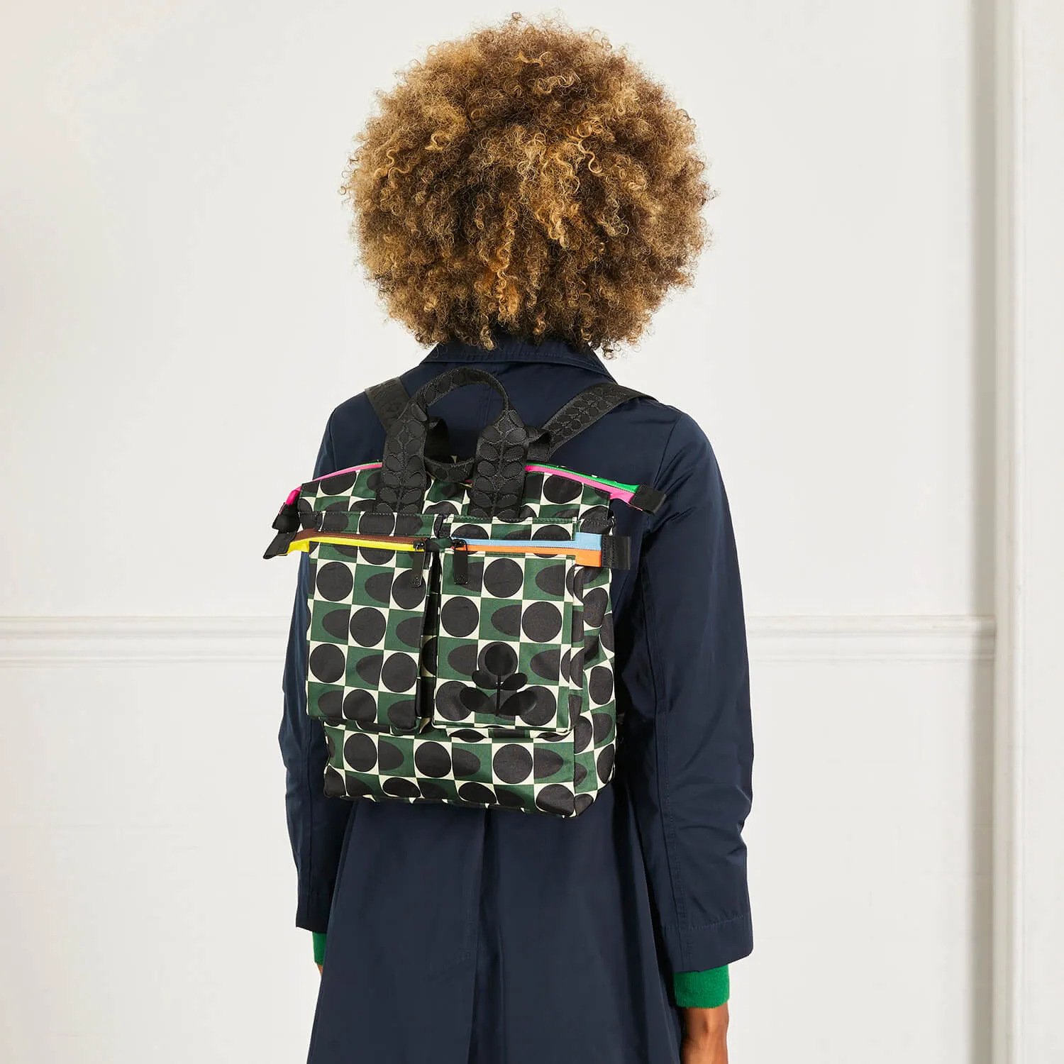 Axis Medium Backpack - Spot Square Forest