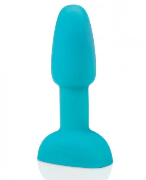 B-Vibe Petite Rimming Teal Blue Butt Plug