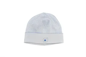 Baby Boy's Blue Check Jack In The Box Hat