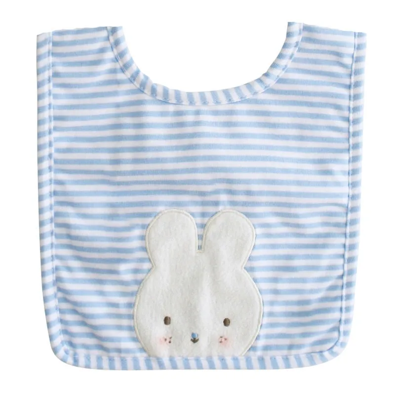 Baby Bunny Bib Blue