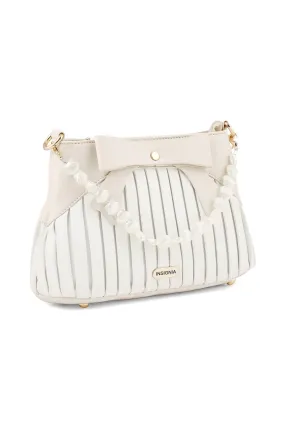 Baguette Shoulder Bags B15037-Beige