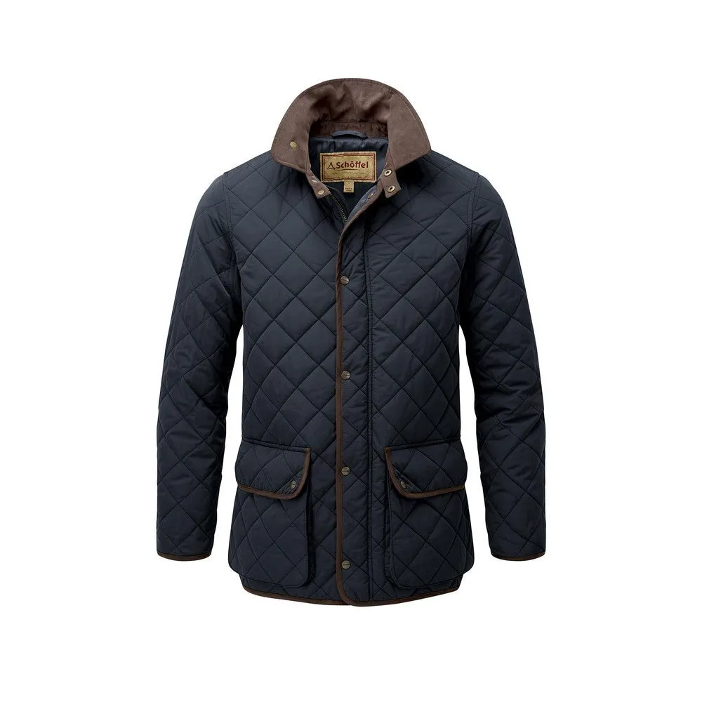 Barrowden Quilt Jacket - Midnight