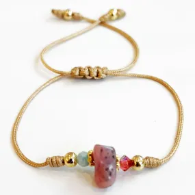 Beautiful Piedra Picada Thread Bracelet