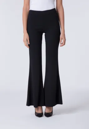 Bell Bottom Black Trouser