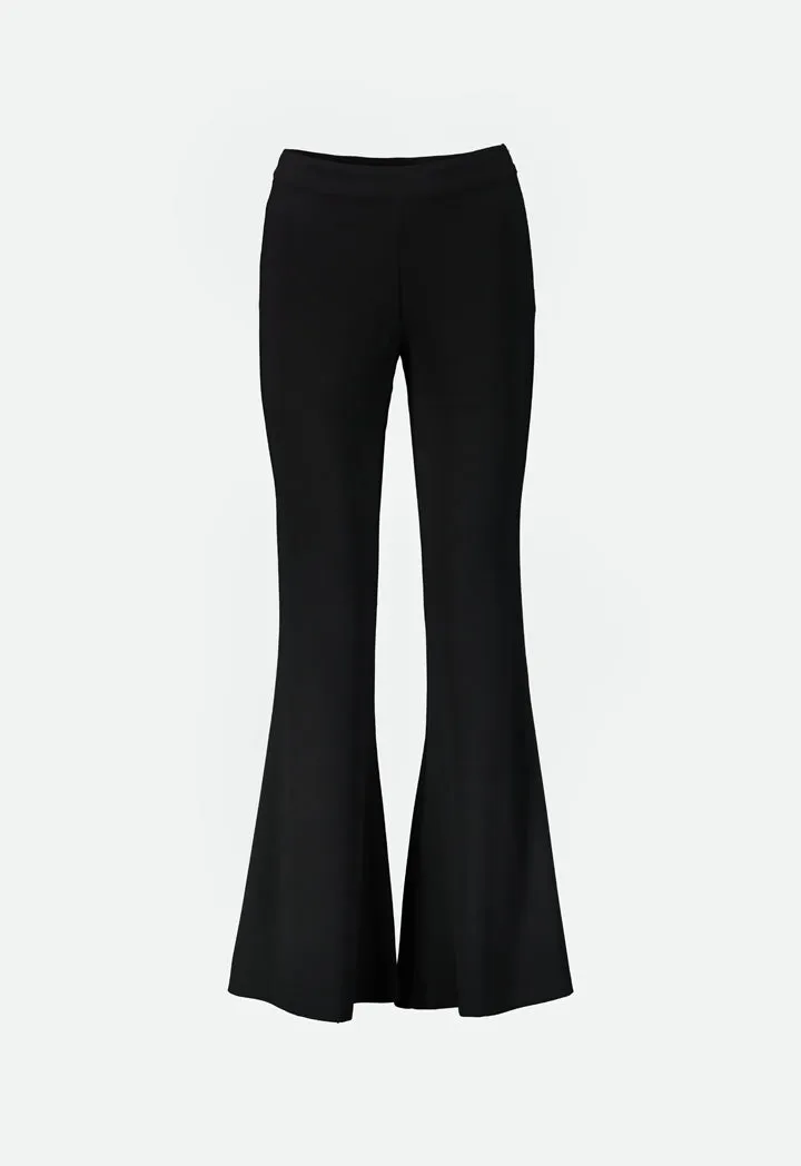 Bell Bottom Black Trouser