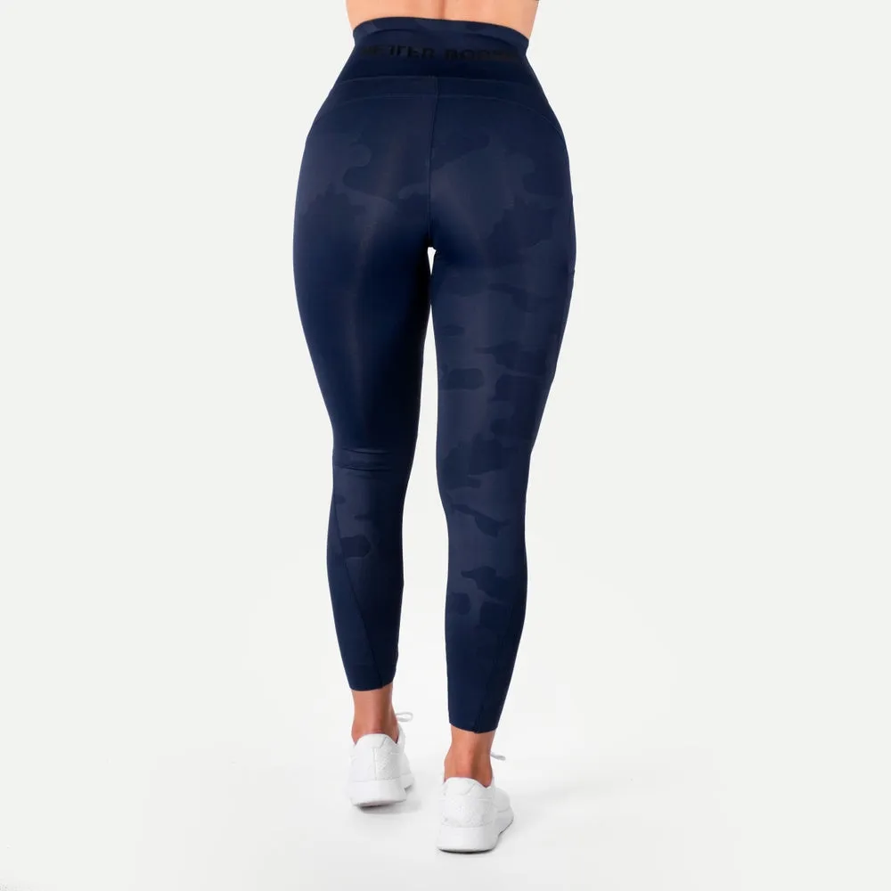 Better Bodies High Waist Leggings - Dark Navy Camo