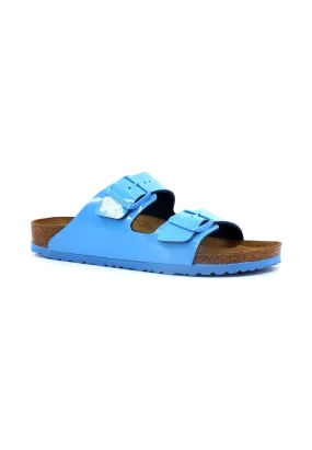 BIRKENSTOCK Arizona Narrow Fit Ciabatta Donna Patent Sky Blue 1024105