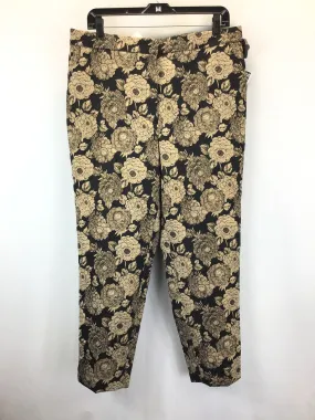 Black & Gold Pants Other Ann Taylor, Size 12