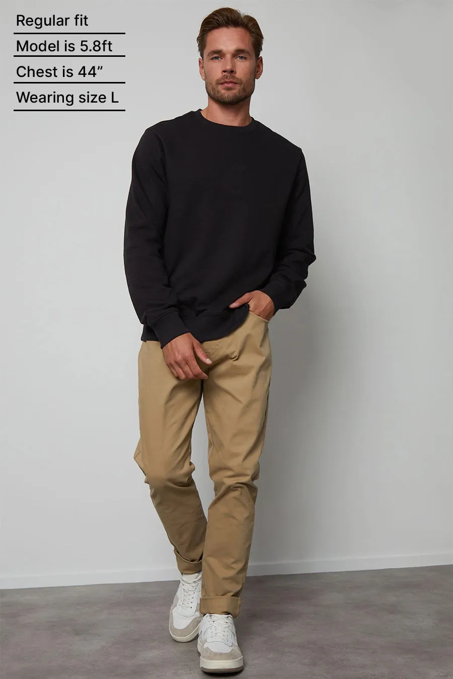 Black - Fleece Sweatshirt