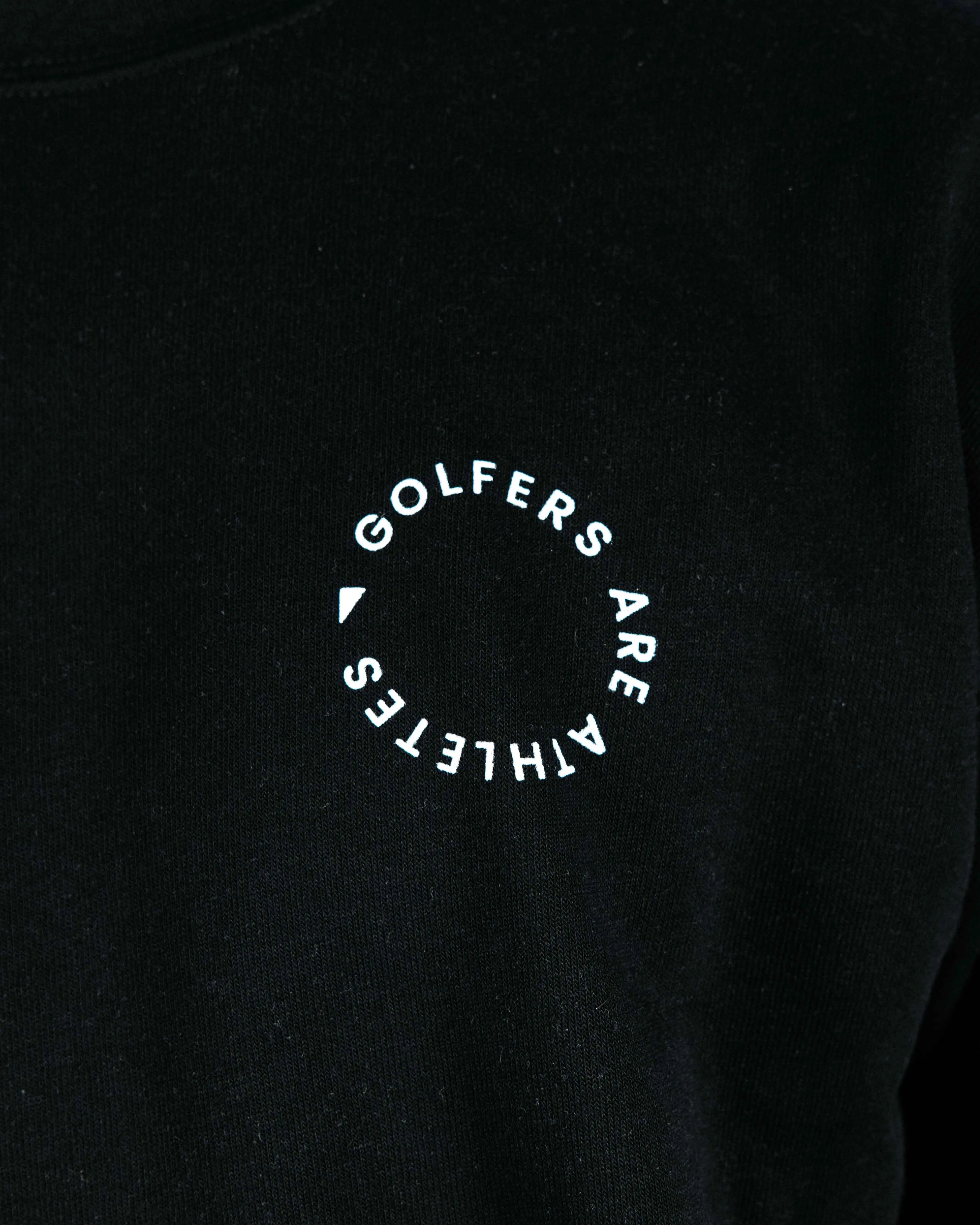 Black Golfers Are Athletes Crew Neck