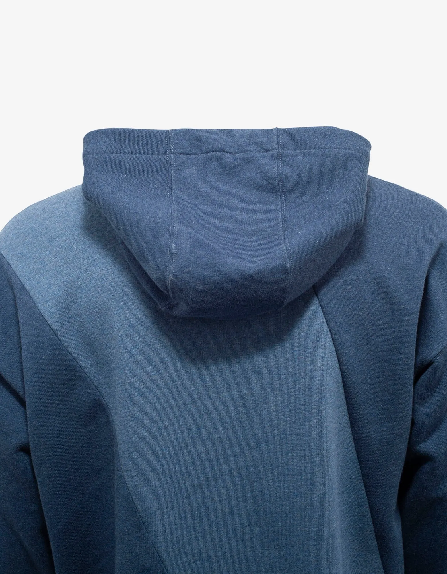 Blue Compilation Print Hoodie