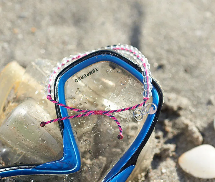 Blue Shark Beaded Bracelet