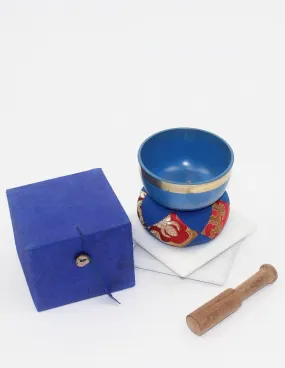 Blue Singing Bowl Set