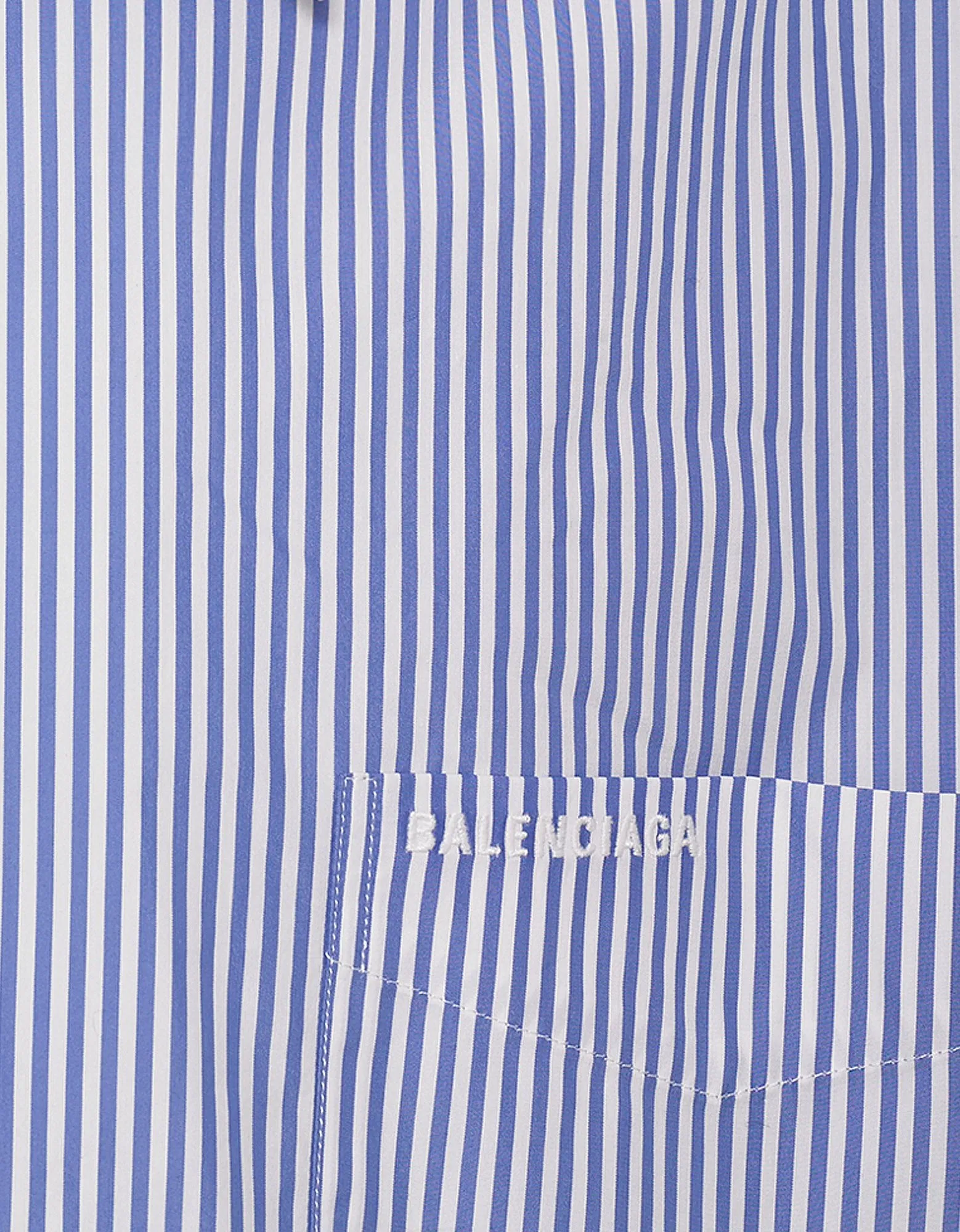 Blue Stripe Big Fit Shirt