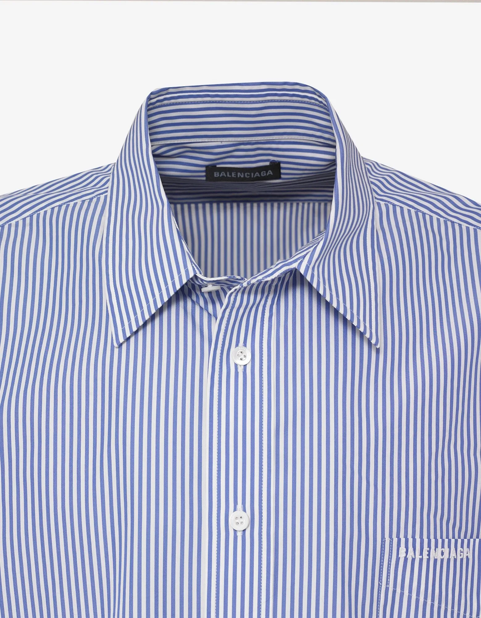 Blue Stripe Big Fit Shirt