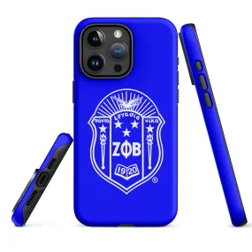 Blue Zeta Shield iPhone Case