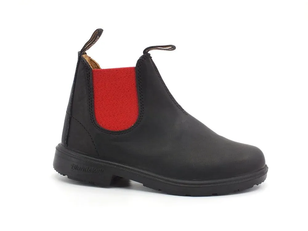 BLUNDSTONE Stivaletto Polacco Elastici Black Red 581