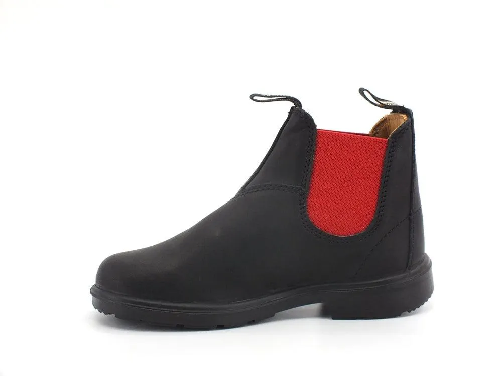 BLUNDSTONE Stivaletto Polacco Elastici Black Red 581