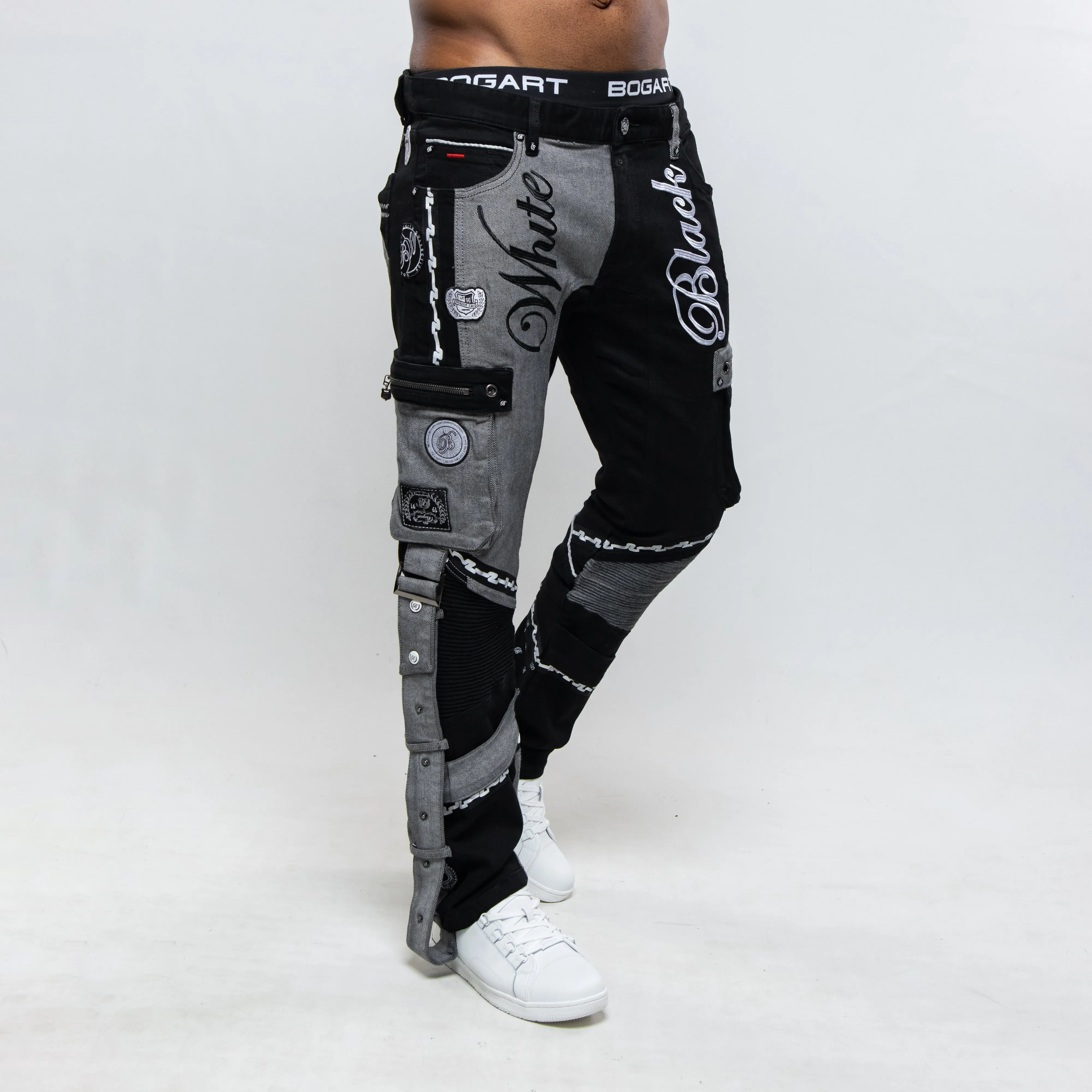 Bogart Black And White Collection Heritage Pants